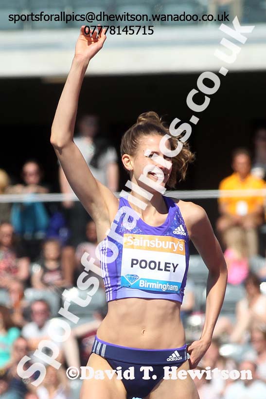 Womens high jump, IAAF Diamond League, Birmingham. Photo: David T. Hewitson/Sports for All Pics